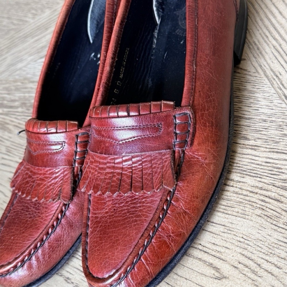 Florsheim Royal Imperial Dress Loafer Made In Italy Size 8.5D  30284